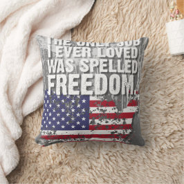Cojín Decorativo Throw Pillow – Freedom Job