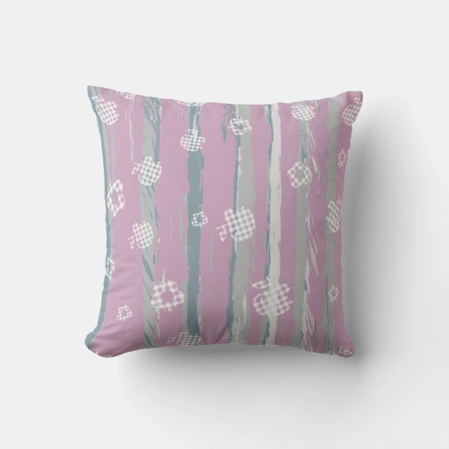Cojín Decorativo Throw Pillow – Gingham Orchard (Anverso)