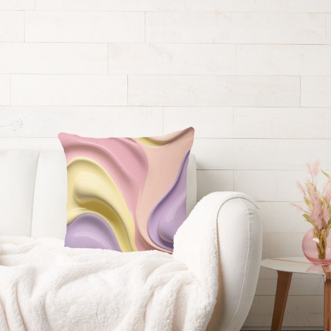 Cojín Decorativo Throw pillow in stylish abstract graphic (Sofá)