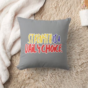 Cojín Decorativo Throw Pillow – Minimalist Motivational Home Décor