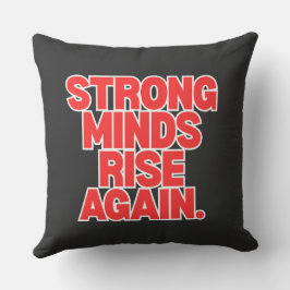 Cojín Decorativo Throw Pillow – Modern Positive Message Home Decor