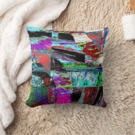 Cojín Decorativo Throw Pillow – Neon Pulse