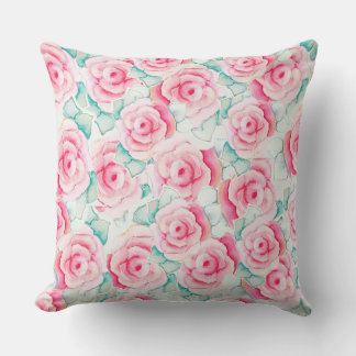 Cojín Decorativo Throw Pillow Roses 
