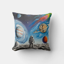 Cojín Decorativo Throw Pillow, space man