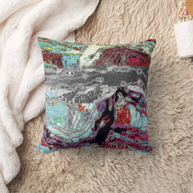 Cojín Decorativo Throw Pillow – Strata Pulse (Manta)