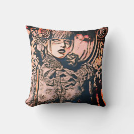 Cojín Decorativo Throw Pillow The rebellion woman 