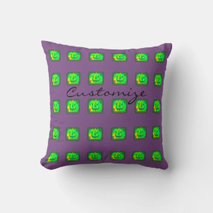 Cojín Decorativo Thunder_Cove de la Copa Verde de Halloween