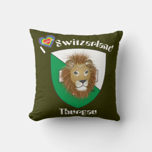 Cojín Decorativo Thurgau Schweiz Suiza Kissen