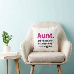 Cojín Decorativo Tía de cita