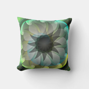 Cojín Decorativo Tiburón espiral por Kenneth Yoncich