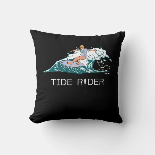 Cojín Decorativo Tide Rider (Anverso)