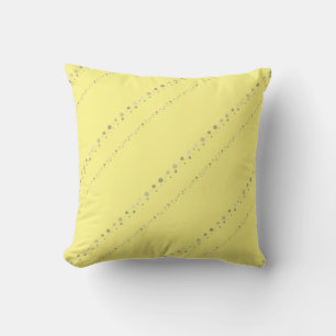 Cojín Decorativo Tidy Yellow Styling Point Stripes Graphic