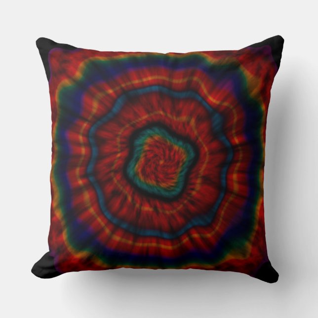 Cojín decorativo TIE DYE (Anverso)