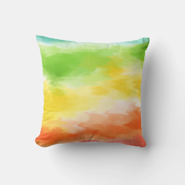 Cojín Decorativo Tie Dye (Anverso)