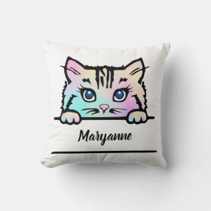 Cojín Decorativo Tie Dye Kitty