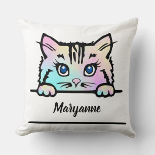 Cojín Decorativo Tie Dye Kitty