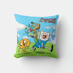 Cojín Decorativo Tiempo de aventura   Gear de aventura de Finn