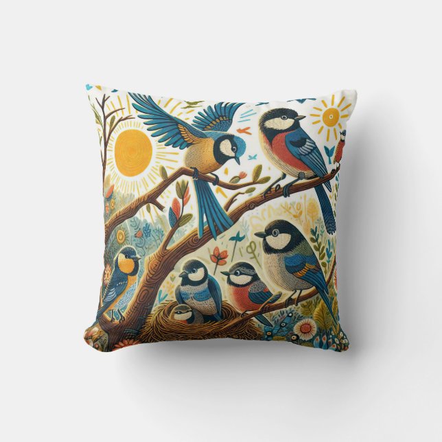 Cojín Decorativo Tiempo de familia (Anverso)