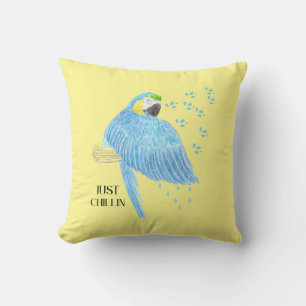 Cojín Decorativo Tiempo de loro para enfriar