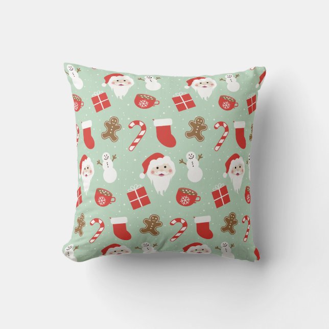 Cojín Decorativo Tiempo de Navidad   (Anverso)