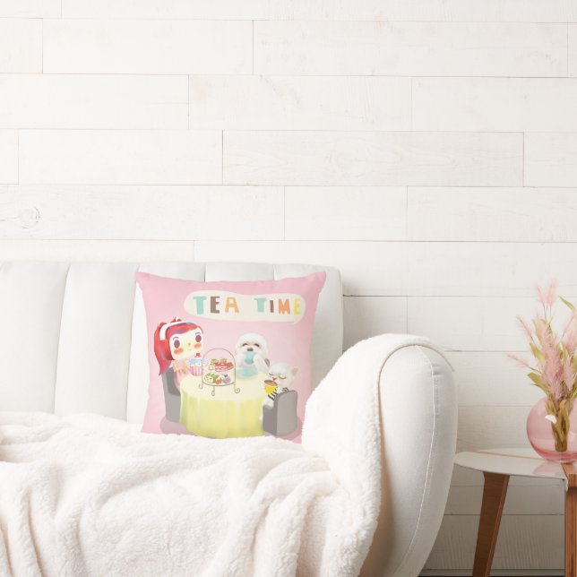 Cojín Decorativo Tiempo de té (Sofá)