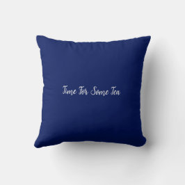 Cojín Decorativo Tiempo para un Té Rústico de Granja