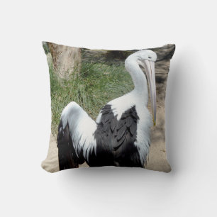 Cojín Decorativo Tiempo Pelícano A Preaparecer, Cushion
