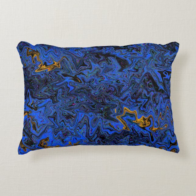 Cojín Decorativo Tiempos caóticos. (Anverso)