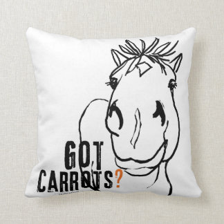 Cojín Decorativo ¿Tienes zanahorias?