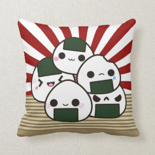 Cojín Decorativo Tierra del Onigiri de levantamiento