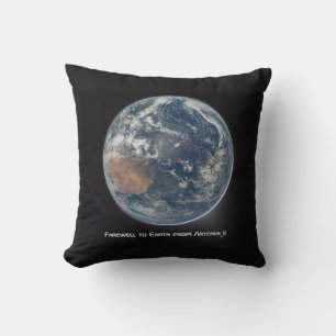 Cojín Decorativo Tierra desde Artemis II