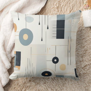 Cojín Decorativo Tierra Moderna Abstracta Geométrica Neutral (2)