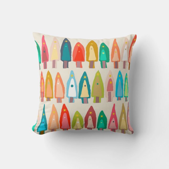 Cojín Decorativo Tierras de Shirish ikat (Anverso)