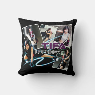 Cojín Decorativo Tifa LockHeart Black Pillow