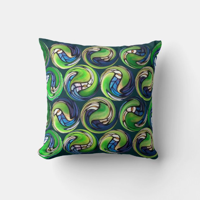 Cojín decorativo Tiffany Marbles (Anverso)