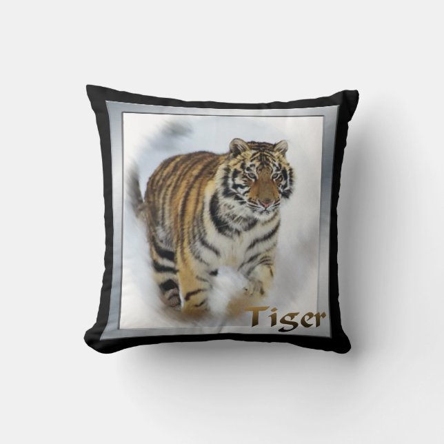 Cojín Decorativo Tiger Aovers Art (Anverso)