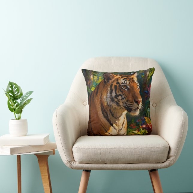 Cojín Decorativo Tigre (Silla)