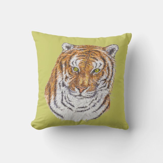 Cojín Decorativo Tigre (Anverso)