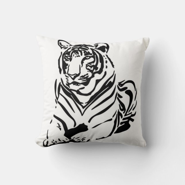 Cojín Decorativo Tigre (Anverso)