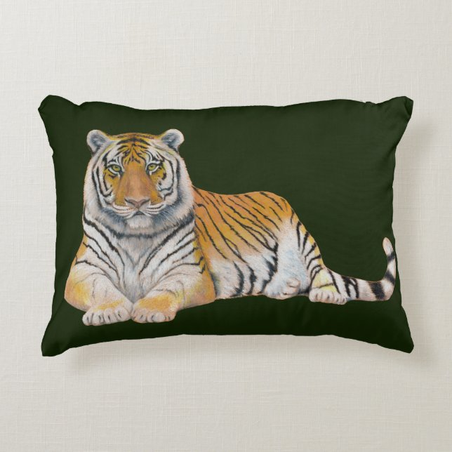 Cojín Decorativo Tigre (Anverso)