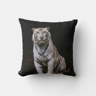 COJÍN DECORATIVO TIGRE BLANCO
