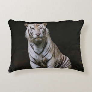 COJÍN DECORATIVO TIGRE BLANCO