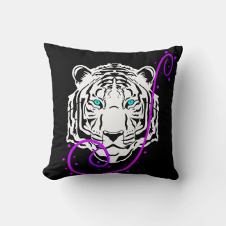 Cojín Decorativo Tigre blanco
