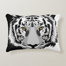 Tigre blanco negro