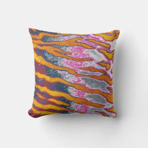 Cojín Decorativo Tigre de cebra de arte