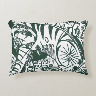 Cojín Decorativo Tigre de Franz Marc, arte expresionista vintage