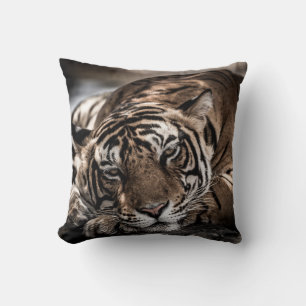 Cojín Decorativo Tigre de Ranthambore: arte de primera mano.