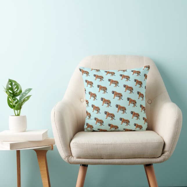 Cojín Decorativo Tigre de Siberia (Silla)