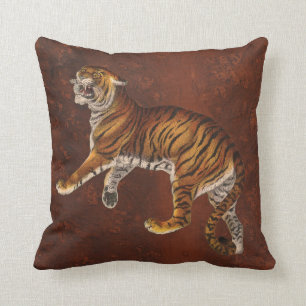 Cojín Decorativo Tigre de vintage