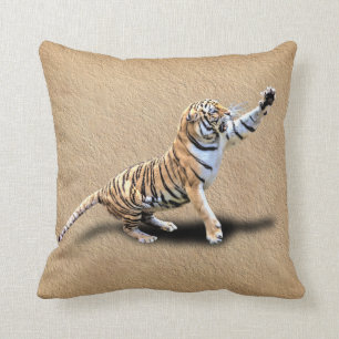 COJÍN DECORATIVO TIGRE ENOJADO